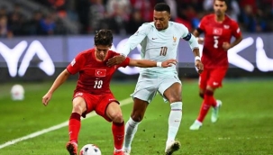 Türkiye, Fransa'ya 1-0 mağlup oldu