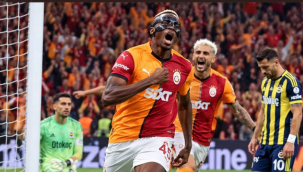 Dev derbide kazanan Galatasaray