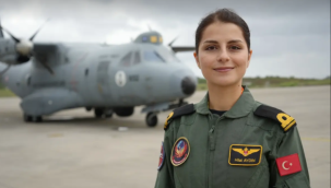 Gökyüzünde bir ilk: İşte Türk Deniz Kuvvetleri'nin ilk kadın uçak pilotu Hilal Aydın